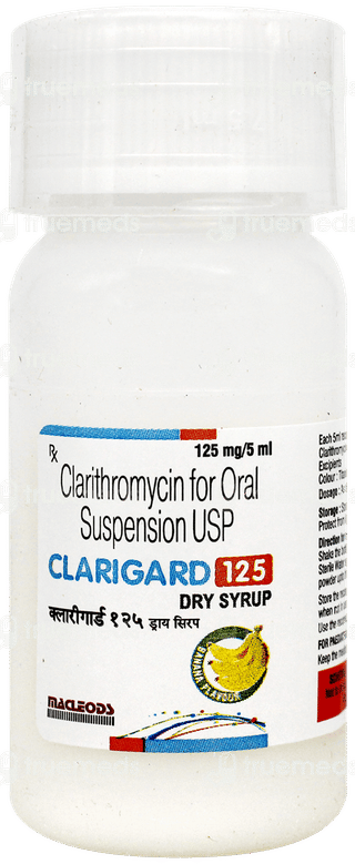 Clarigard 125 Banana Flavour Dry Syrup 30Ml